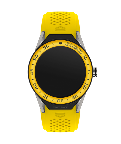 TAG Heuer Carrera Connected Modular 45 Titanium / Yellow Aluminum / Yellow Rubber
